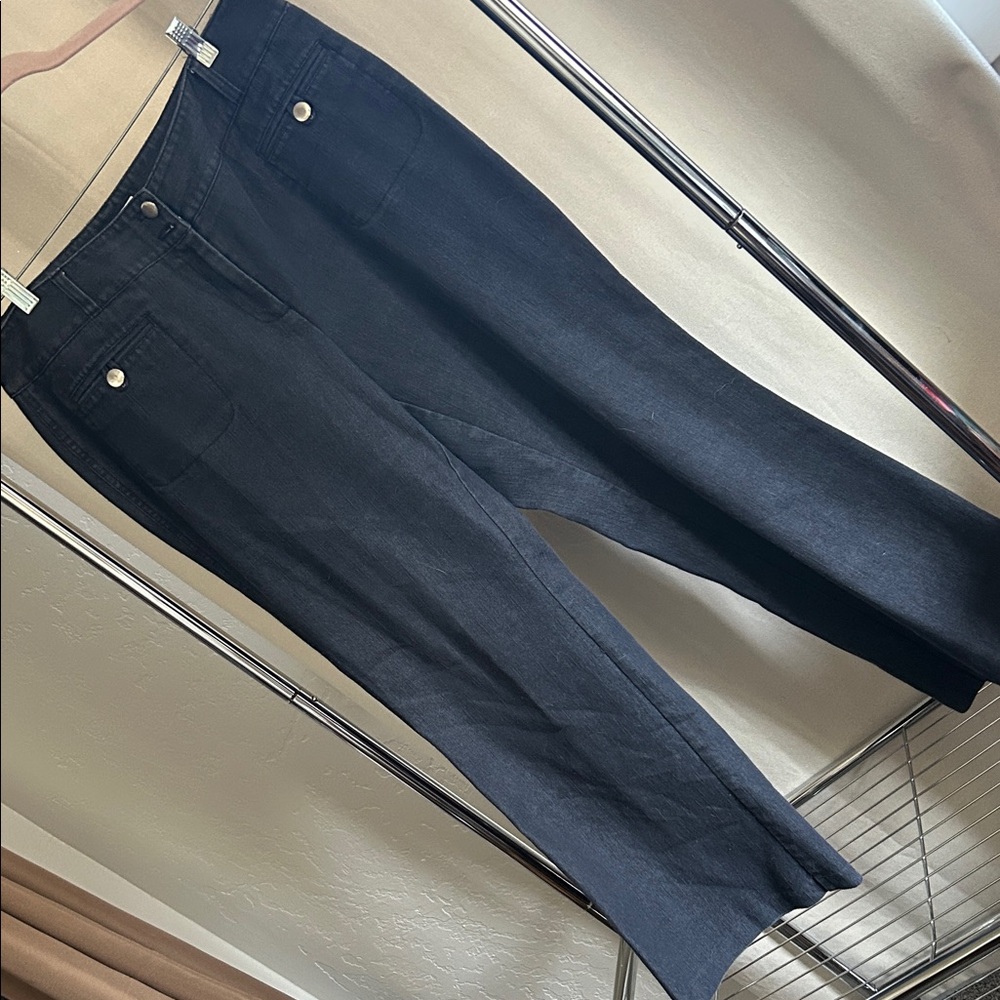 Cato Black High-Rise Straight Jeans